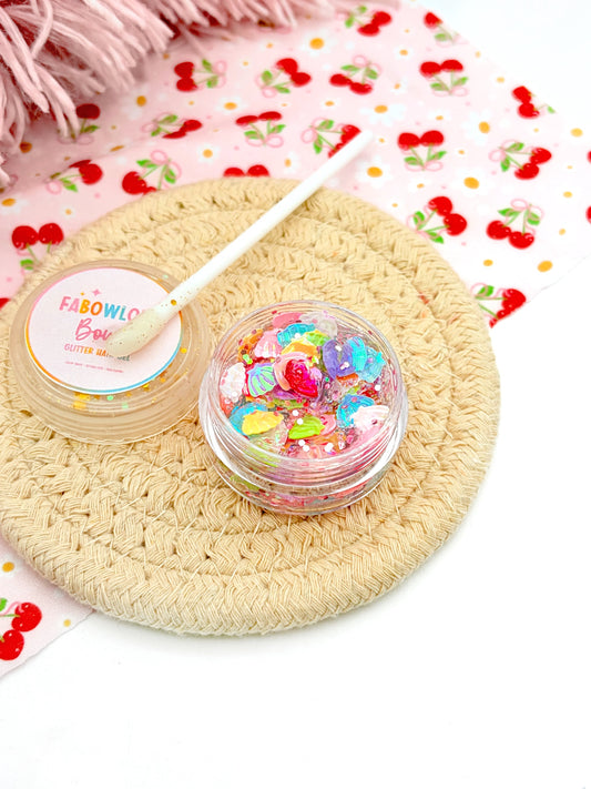 Glitter Hair Gel • Mermaid Shells