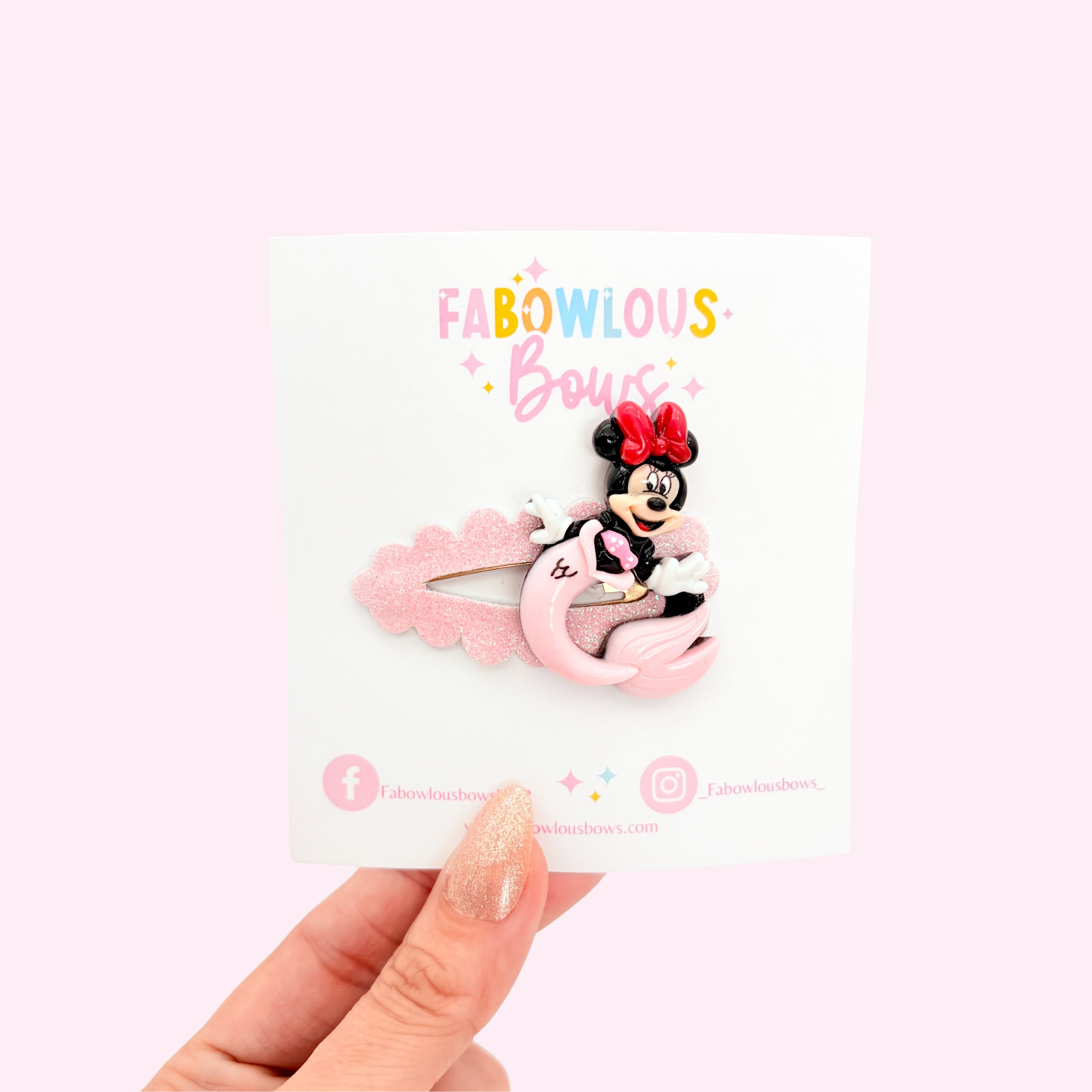 Mermaid Mouse • Deluxe Clip