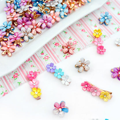 Trio Floral Bar Clip