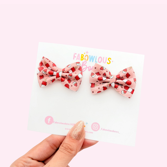 Canada Day Ice Cream • Mini Pinch Pigtails