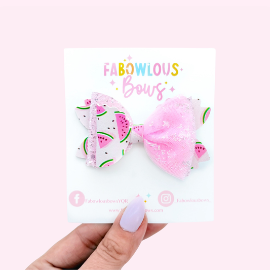 Watermelon Sugar // Elegant Tulle Bow