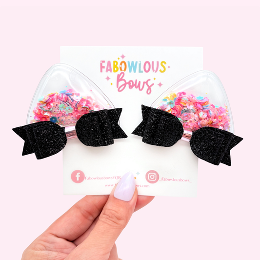 Black Cat Ears // Confetti Pigtails