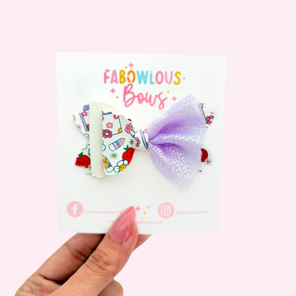 School Spirit // Elegant Tulle Bow
