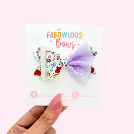 School Spirit // Elegant Tulle Bow