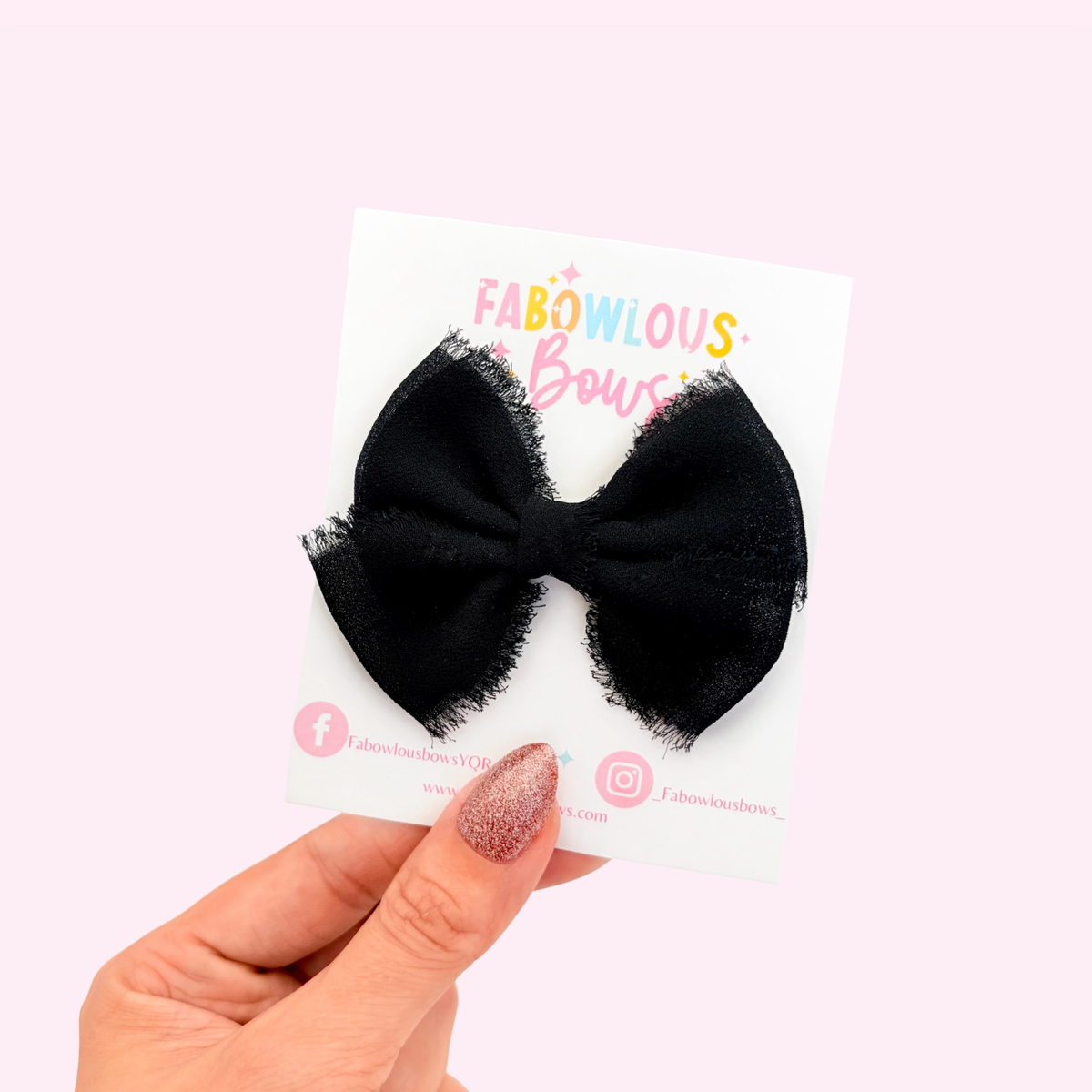 Chiffon Pinwheel • Black
