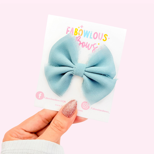 Chiffon Pinwheel • Dusty Blue