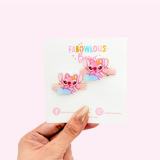 Angel Mermaid • Acrylic Pigtail Set