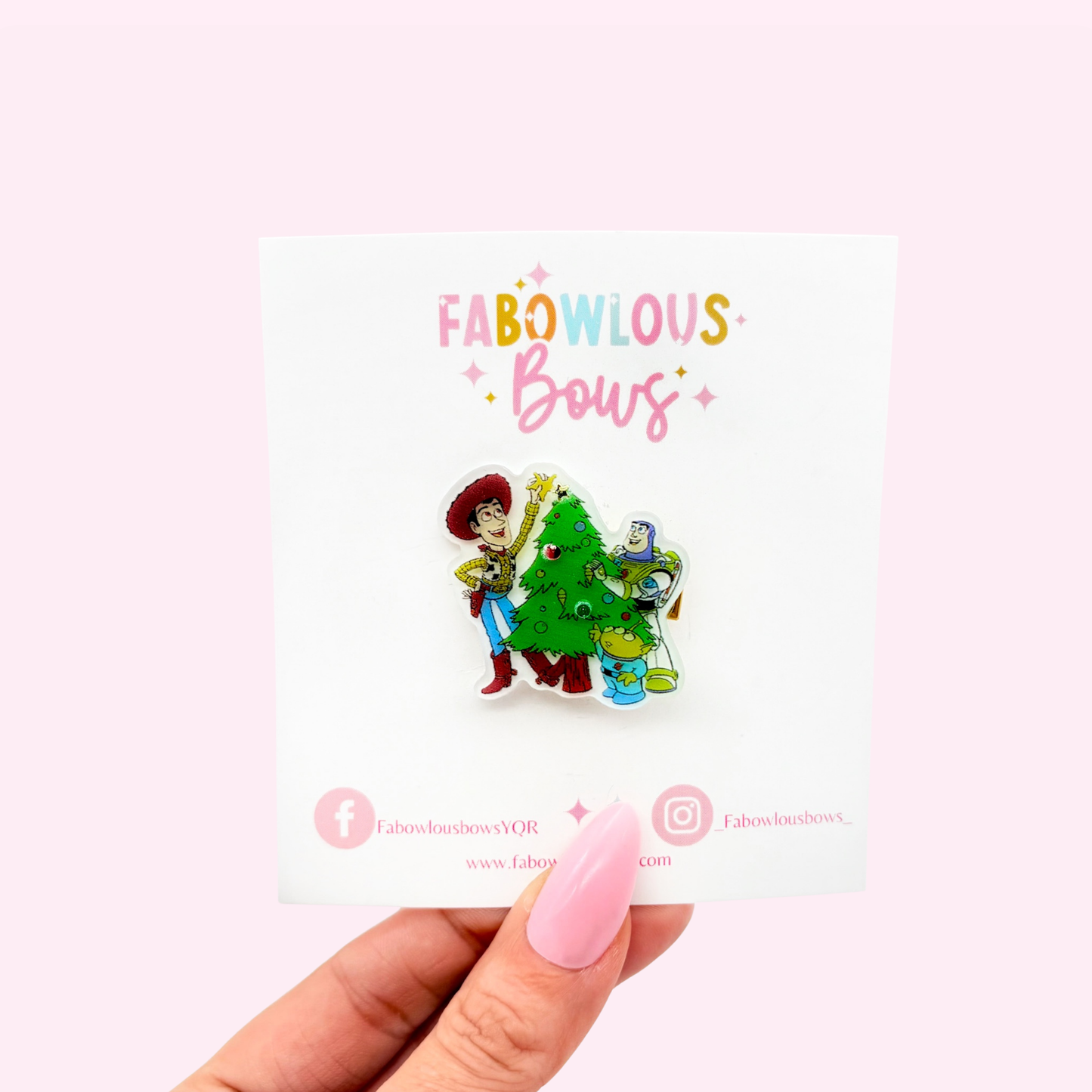 Christmas Toys // Acrylic Clip (3 for 10)