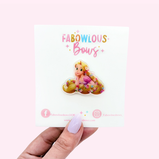 R Princess // Acrylic Clip (3 for 10)