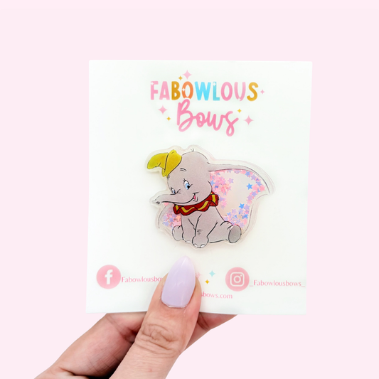 Baby Elephant // Confetti Clip