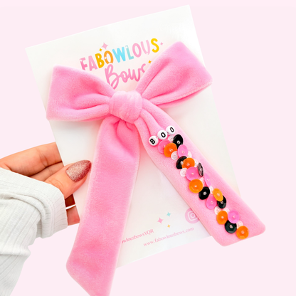 Boo! • Fabric Long Tail