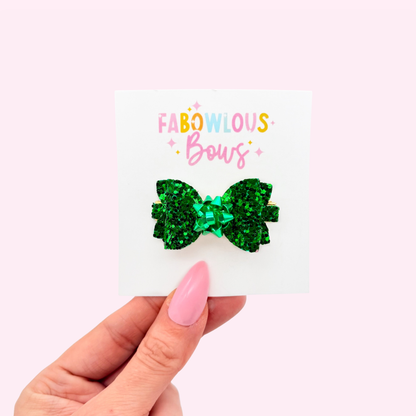 Christmas Bow // Christmas Tree Green