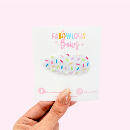 Sugar Sprinkles • Snap Clip • 3 for $10