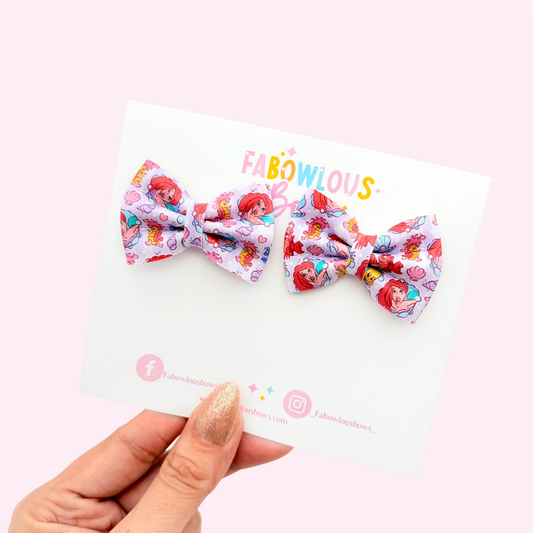 Little Mermaid • Mini Pinch Pigtails
