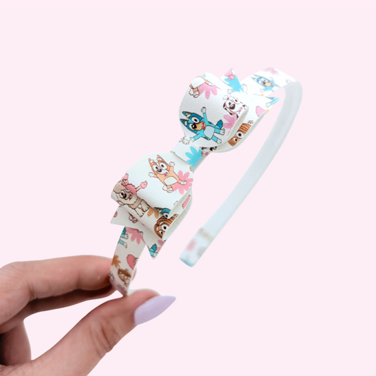 Pups // Printed Headband