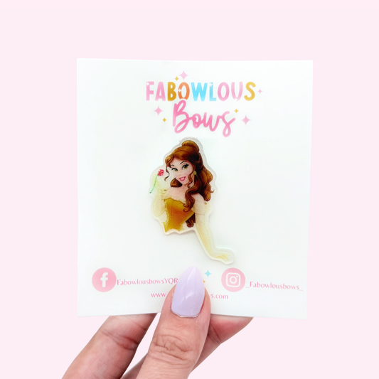 B Princess // Acrylic Clip (3 for 10)