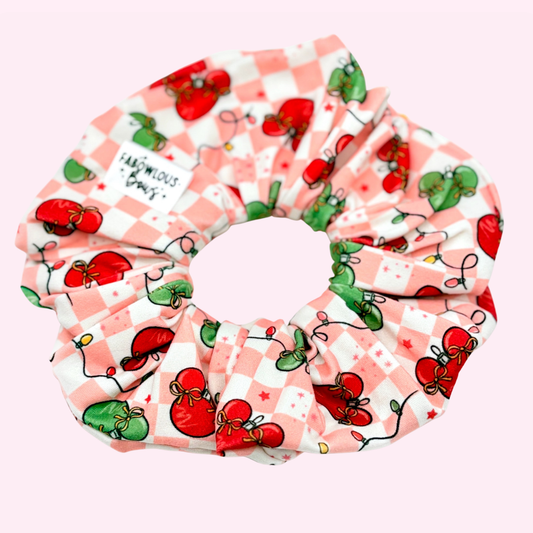 Merry Mouse Lights // Scrunchie 3 for $25