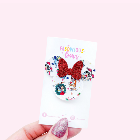 Christmas Pup // Silhouette Clip
