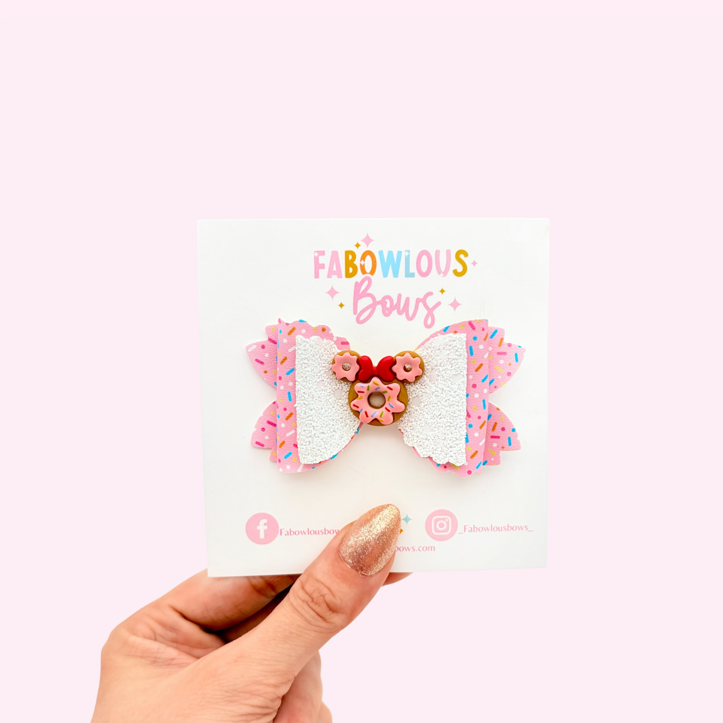 Mouse Sprinkles • Embellishment Bow