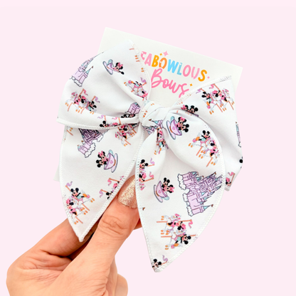 Carousel Mouse • Fabric Fable Bow
