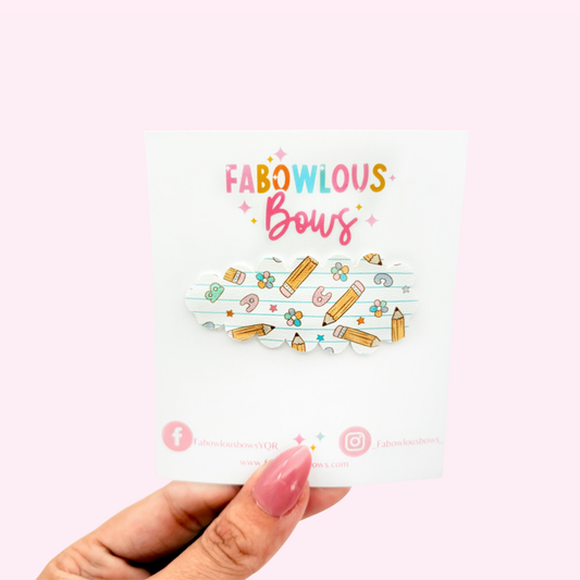 Pretty Pencils // Snap Clip - 3 for $10