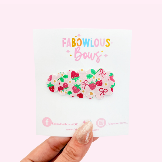 Strawberry Shortcake • Snap Clip • 3 for $10