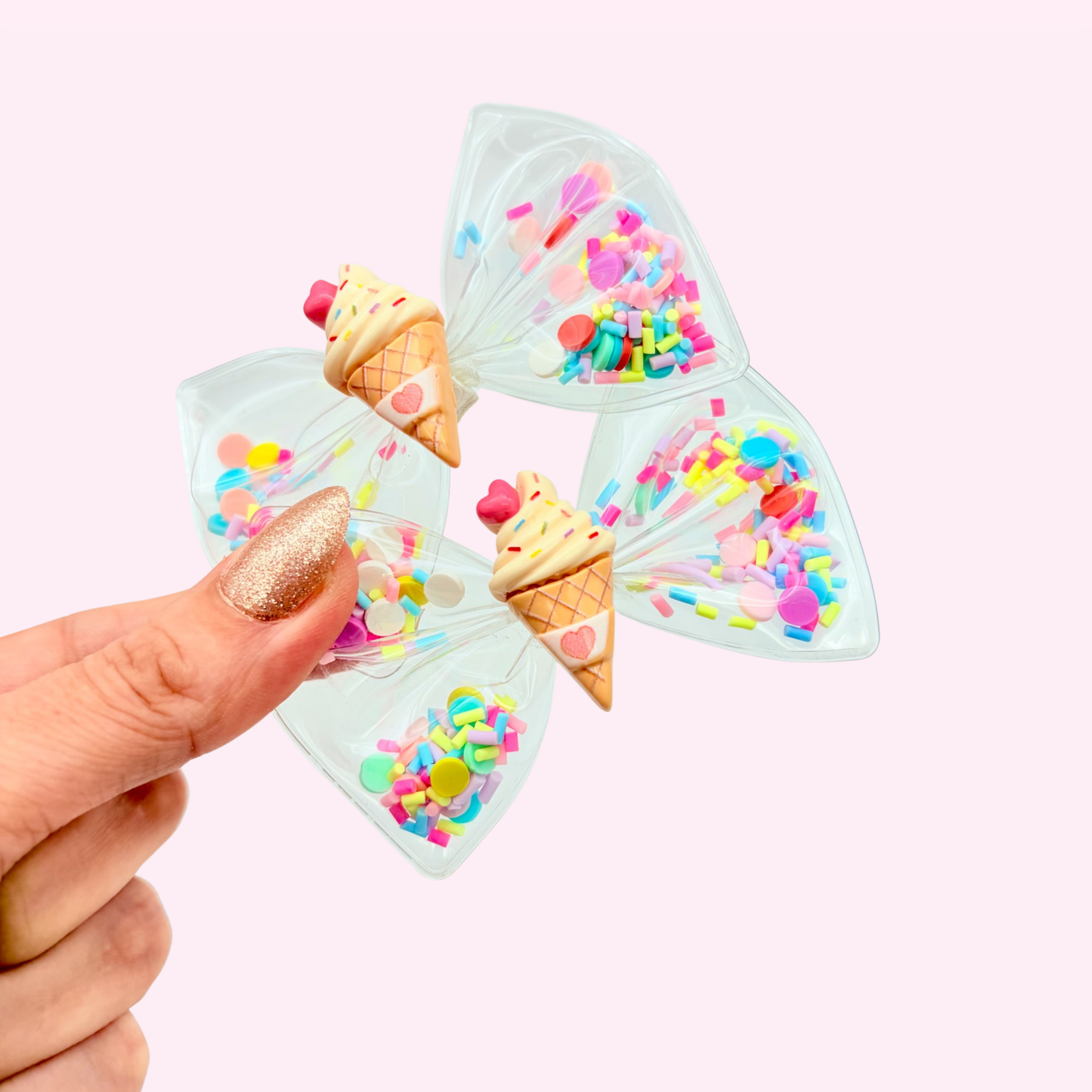 Ice Cream Cutie • Confetti Bow