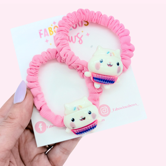 Sprinkle Kitty // Hair Tie Set