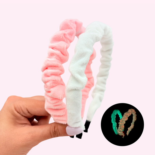 Glow In The Dark Plush // Scrunch Headband