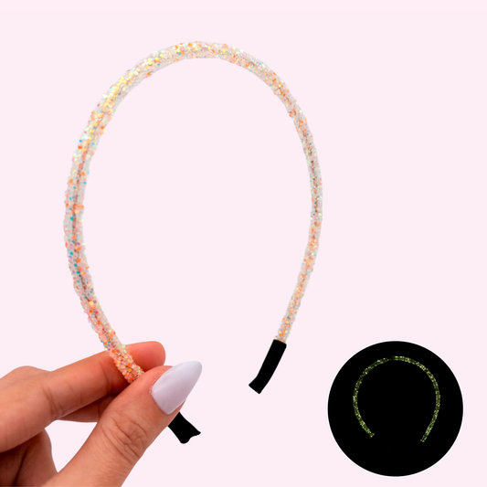Glitter Glow Headband - Light Mix