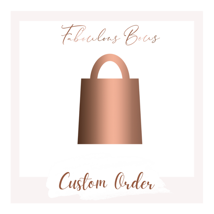 Custom Order for Candise H