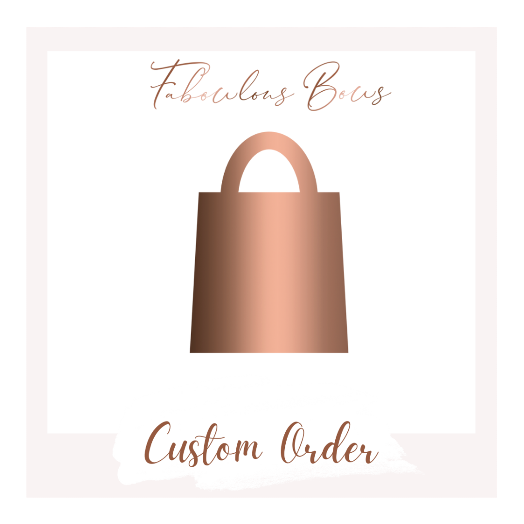 Custom Order for Neha K